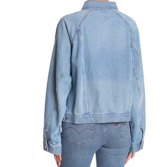 Madwell oversized denim jacket NWT size S … - Picture 2 of 9